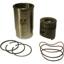 Smooth liner, piston and ring set Ø 102mm - Pin 30