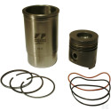 Grooved liner, piston and ring set Ø 102mm - Pin 30